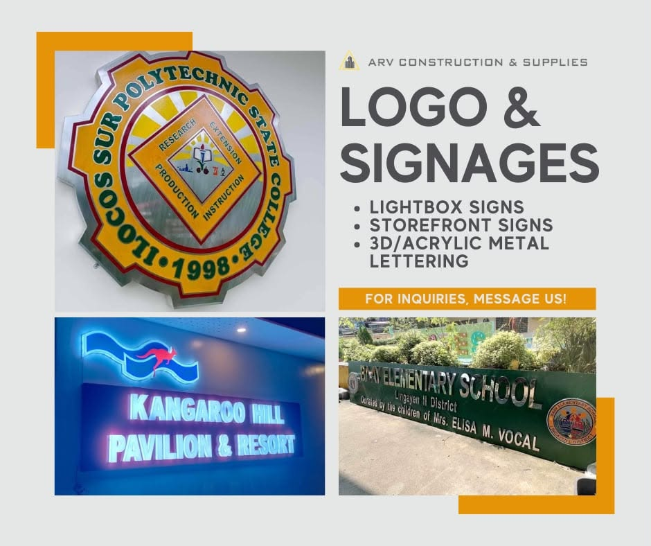 Logo & Signage Fabrication example 2